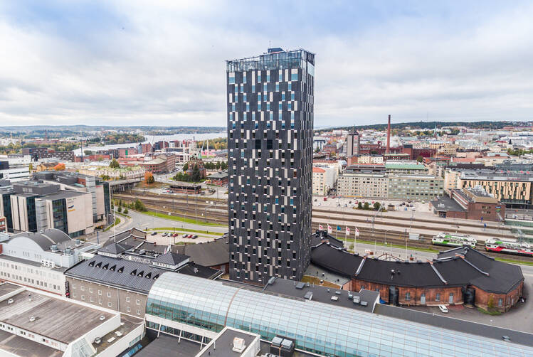 Hotelli Tampereen keskustassa